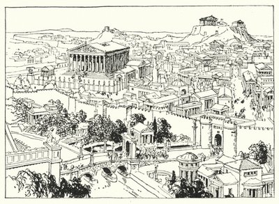 The City of Athens by Linden Miller