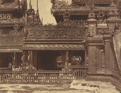 Amerapoora: Another Part of the Balcony of Kyoung No. 86 by Linnaeus Tripe