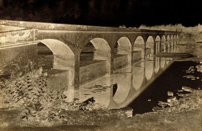 Bridge near Collector’s House, Shungavellor, India by Linnaeus Tripe