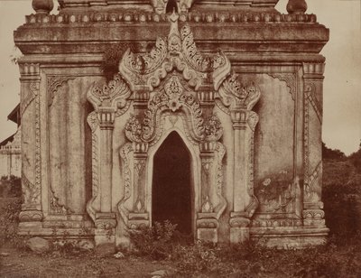 Tsagain Myo: Doorway of a Small Pagoda by Linnaeus Tripe