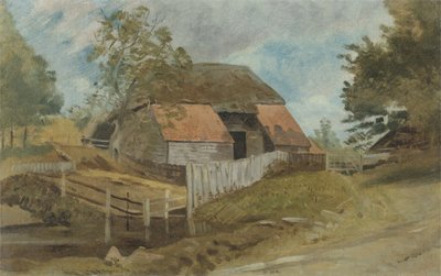 Old Barn by Lionel Constable