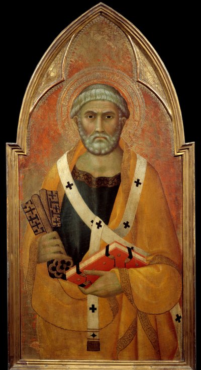 Representation of Saint Peter by Lippo Memmi