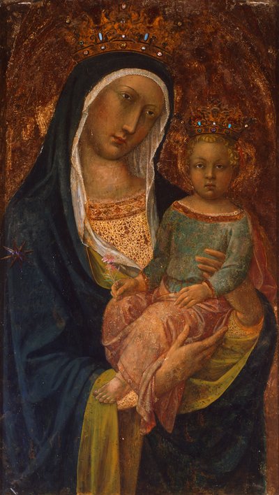 Madonna with Child, Parish Church of Radicondoli, Siena by Lippo Vanni