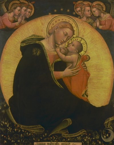 The Madonna of Humility, 1390-1400 by Lippo di Dalmasio