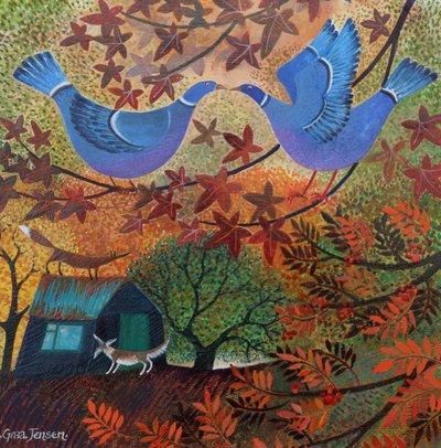 Autumn Garden, 2024 by Lisa Graa Jensen