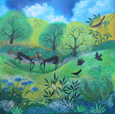 Horse Field, 2025 by Lisa Graa Jensen