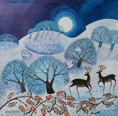 Snowy Land, 2017 by Lisa Graa Jensen