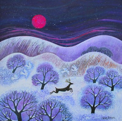 Winter Stag by Lisa Graa Jensen