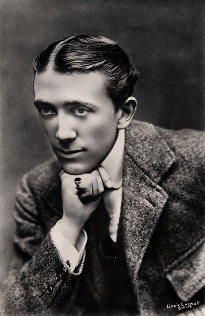 Gerald Du Maurier 1873-1934, English actor and theatre manager, early 20th century by Lizzie Caswall Smith