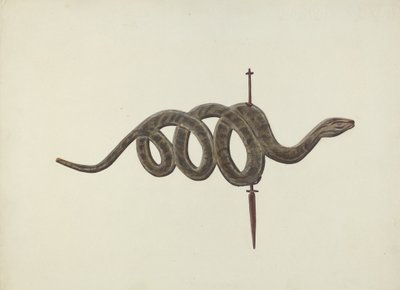 Serpent Weather Vane by Lloyd Broome