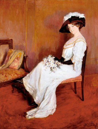 Portrait of Mrs. Marta Vidal by Lluisa Vidal i Puig
