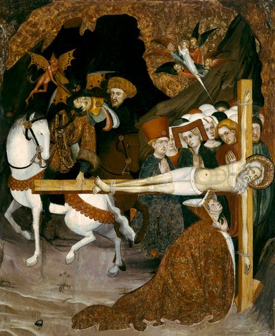 Crucifixion of Saint Andrew the Apostle by Lluís Borrassà