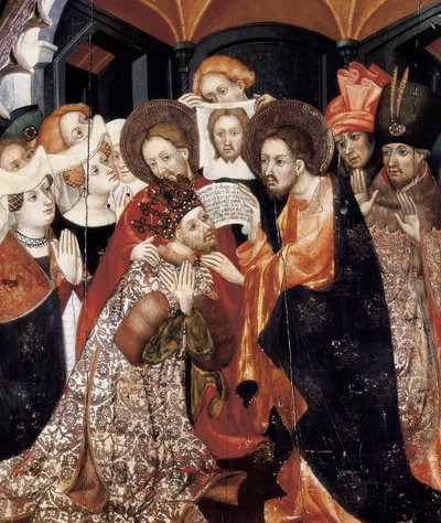 Franciscan altarpiece from the Convent of Santa Clara by Lluís Borrassà