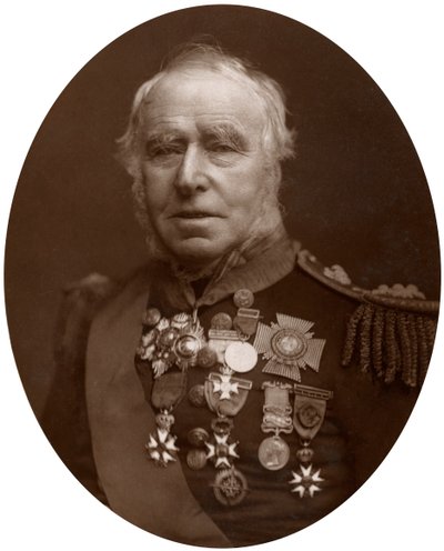 Admiral Sir Sydney Colpoys Dacres, Governor of Greenwich Hospital by Lock and Whitfield