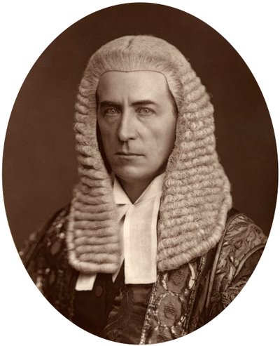 Alfred Henry Thesiger, Lord Justice of Appeal, 1880 by Lock and Whitfield
