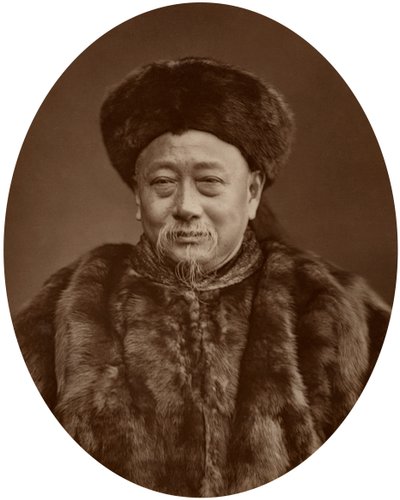 Kuo Sung-Tao, first Chinese envoy to Great Britain, 1880 by Lock and Whitfield