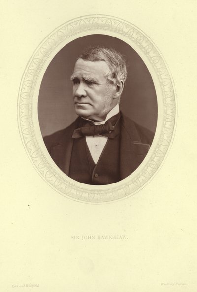 Portrait of Sir John Hawkshaw by Lock and Whitfield