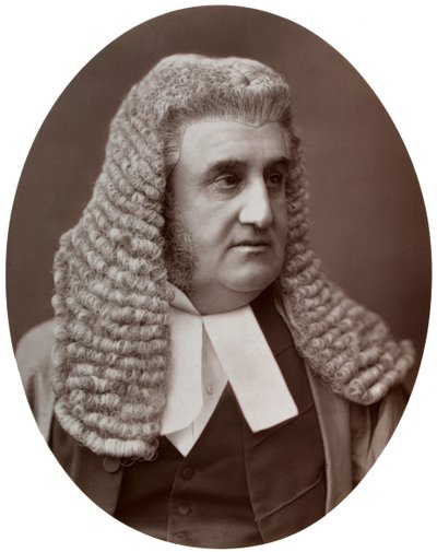 Right Hon Sir Robert J Phillimore, Judge of the High Court of Justice, 1877 by Lock and Whitfield