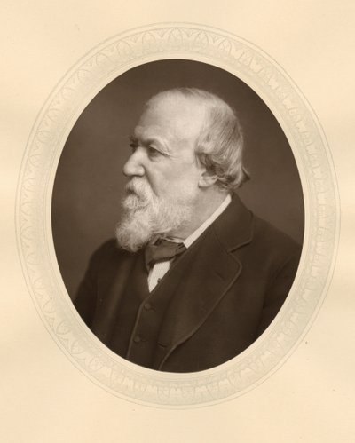 Robert Browning, English Poet and Dramatist, c1880 by Lock and Whitfield