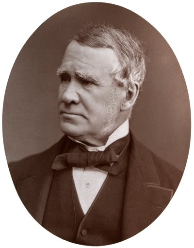 Sir John Hawkshaw, FRS, British civil engineer by Lock and Whitfield