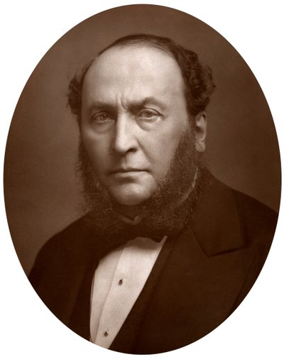 Sir Michael Costa, Italian-born British composer and conductor, 1883 by Lock and Whitfield