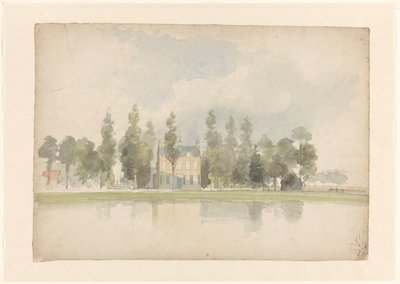 House on the Vliet in Voorburg by Lodewijk Johannes Kleijn