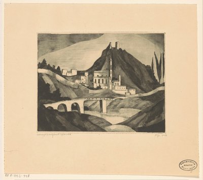 Corte I by Lodewijk Schelfhout (signed by artist)