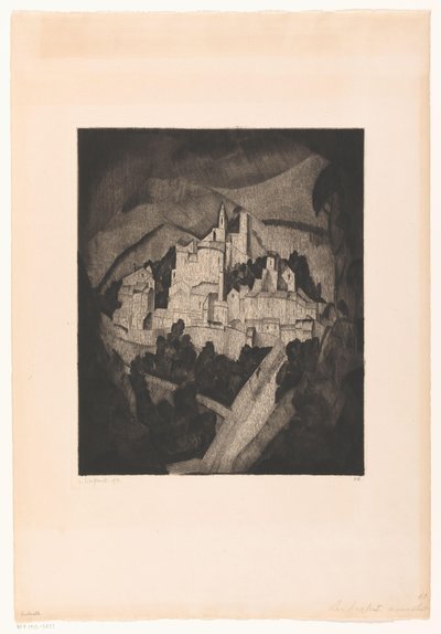 Les Angles I by Lodewijk Schelfhout (signed by artist)
