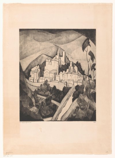 Les Angles I by Lodewijk Schelfhout (signed by artist)