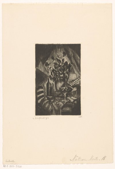 Still Life by Lodewijk Schelfhout (signed by artist)
