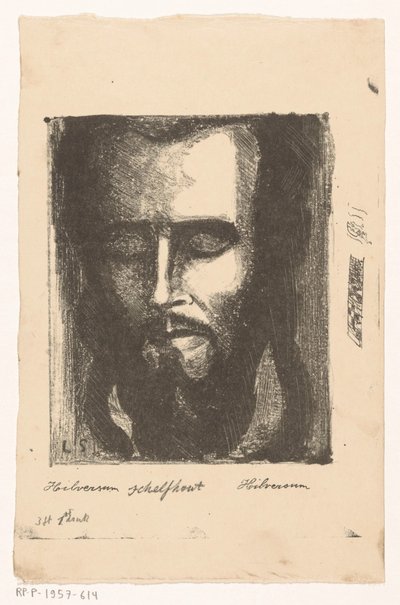 Portrait of an Unknown Man by Lodewijk Schelfhout