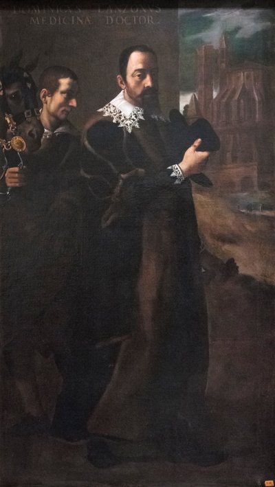 Portrait of Domenico Lanzoni by Lodovico (attr. to) Carracci