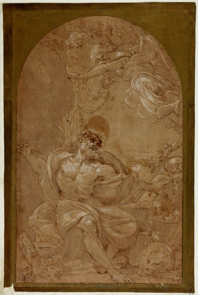Study for Saint Jerome by Lodovico Carracci