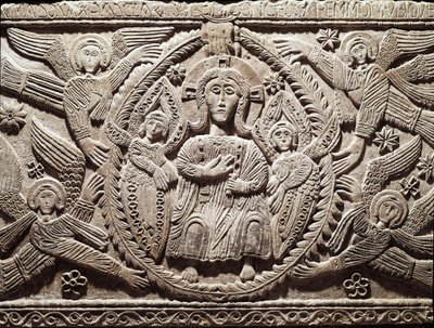 Christ in Glory, Low Relief from the Altar of Duke Rachis by Lombard School