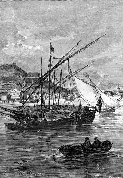 Illustration of Jules Verne