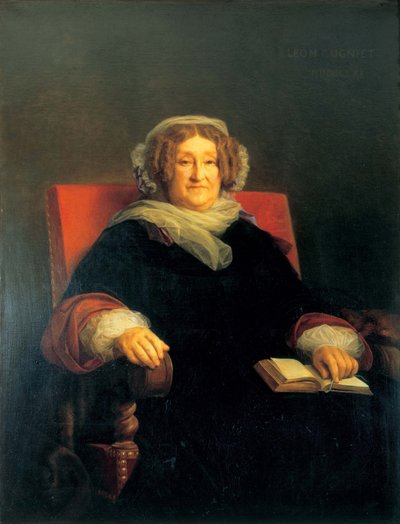 Portrait of Madame Clicquot, née Ponsardin 1777-1866, Between 1851 and 1860 by Léon Cogniet