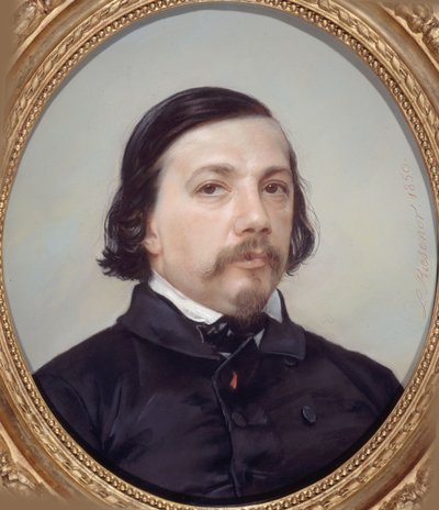 Portrait of the Poet Théophile Gautier by Léon Riesener