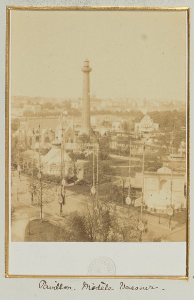 The French Park, Taken from the English Lighthouse by Léon and Lévy
