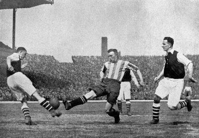 Action from an Arsenal v Sheffield United Football Match by London News Agency