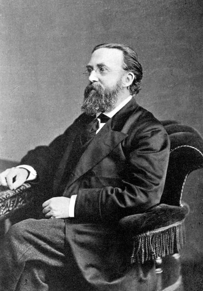 Justin McCarthy, Irish historian, author and nationalist politician, c. 1905 by London Stereoscopic and Photographic Co