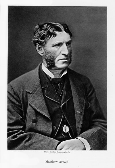 Matthew Arnold, English poet and cultural critic by London Stereoscopic and Photographic Co