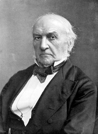 William Ewart Gladstone, 19th century British Liberal statesman and prime minister, c1905 by London Stereoscopic and Photographic Co