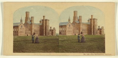 The Smithsonian Institute, Washington, U.S. by London Stereoscopic and Photographic Company