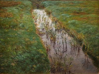 A Ditch (c.1850) by Lorens Frolich