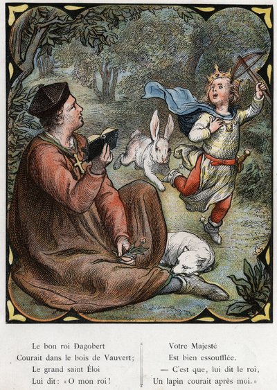 Illustration by Lorenz Frolich for the popular song 