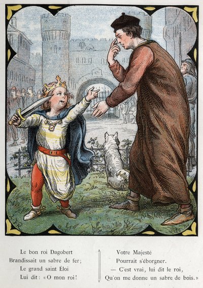Illustration by Lorenz Frolich for the popular song 