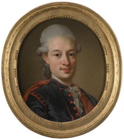 Portrait of Gudmund Joeran Adlerbeth by Lorens the Younger Pasch