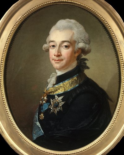Portrait of Hans Axel, Count of Fersen (Painting by Pasch Lorenz) by Lorens the Younger Pasch