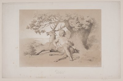 The Flight, Page 23, Illustration to Christian Winther
