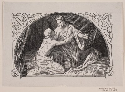 Sheiken and His Daughter by Valdemar Thisted by Lorenz Frølich